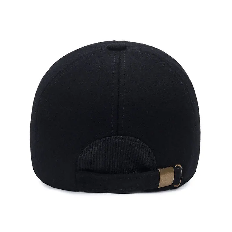 [NORTHWOOD] Бейсболка для мужчин Зимняя теплая спортивная шапка Gorra Hombre Dad Hat Mens Бейсболка с ушанками