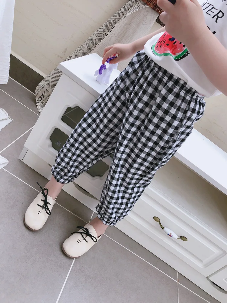 Proud Bei Summer Korean-style New Style Childrenswear Harem Pants Versatile Casual Leggings Shorts