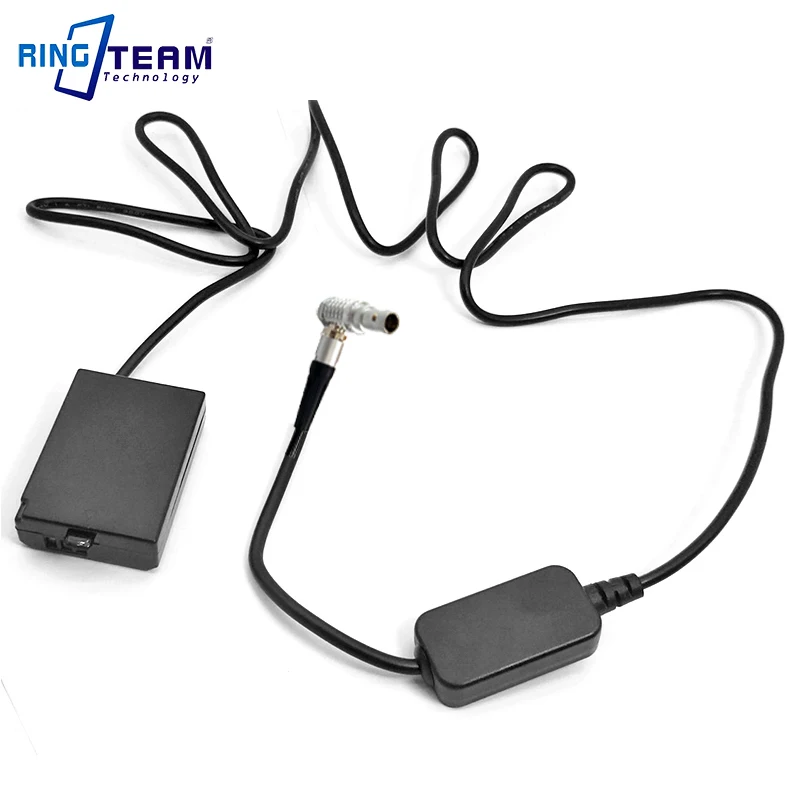 LP-E10 Dummy Battery DR-E10 DC Coupler with LEMO 2 pins Cable for Canon Rebel T3 1100D X50 1200D 1300D 3000D digital cameras