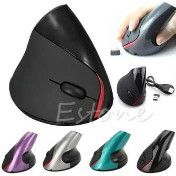 

Ergonomic Design 1600 DPI Wireless USB Vertical Optical Mouse for Computer PC