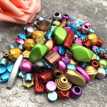 

Wholesale New 20g Acrylic Beads mixing Beads Style for DIY Handmade Bracelet Jewelry Making Accessories#QP45