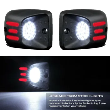 

Diamond White License Plate Light Bulb Parts Accessories Auto Exterior