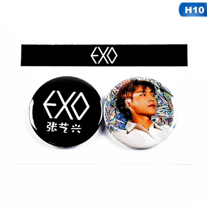Kpop корейский Exo-k Exo-m зимний специальный альбом для брошь из живности приспособление для бейджа K-pop броши