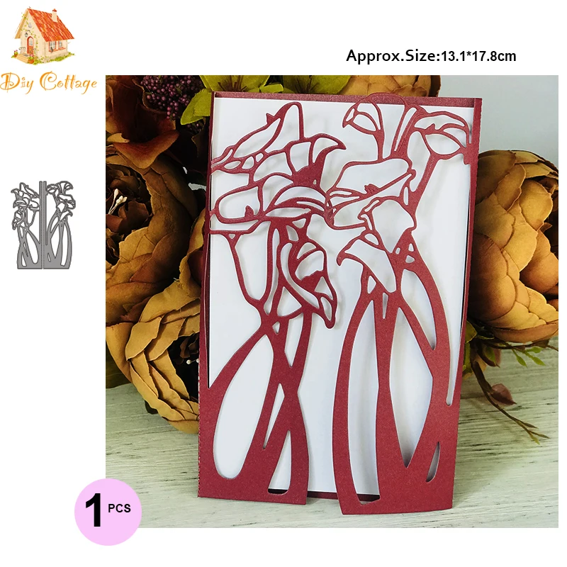 

flower Making Scrapbooking Metal Cutting Dies Frame For DIY Stamp Photo Album Embossing Paper Decorative Crafts Die Cut