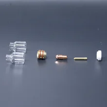 Tig сварочный фонарь цанговые тела стеклянный патрубок Набор чашек для WP17/18/26 Tig сварочный фонарь Аксессуары для сварки и резки