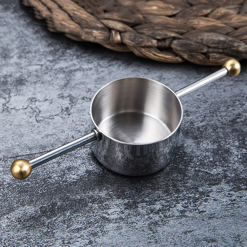 Барные меры Jigger с ручкой для виски, коктейлей Jigger измерительный инструмент 30 мл