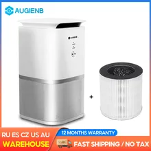 Augienb purificador de ar mais limpo para casa filtros hepa baixo ruído com luz da noite desktop purificadores filtração A-DST02 A-DST01