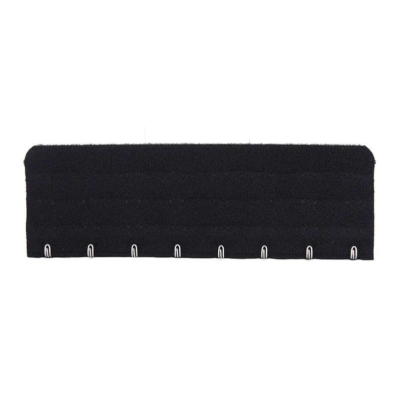 5Pcs/lot 3 Rows 8 Hooks Bra Extenders Nylon Clasp Strap Women Bra Strap Extender Intimates Accessory
