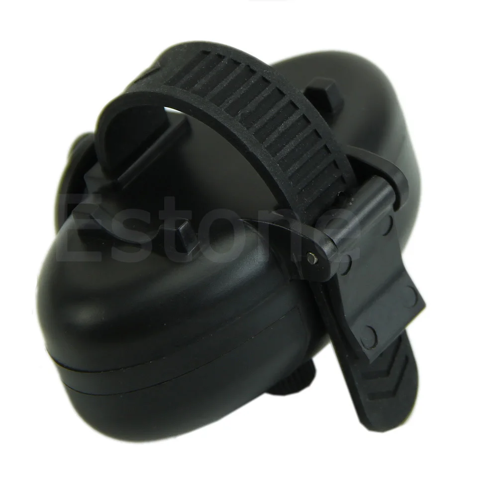 

New Black LED Light Electronic Fish Bite Sound Alarm Bell Clip On Fishing Rod