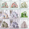 Cotton Linen Drawstring Bag Fabric Pouch Candy Favor Holder Travel Cloth Shoes Storage Bag Makeup Jewelry Case Christmas Gift 1