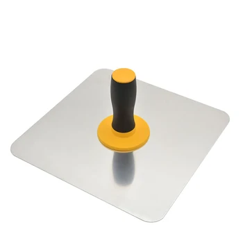 

Aluminum Plate Plastering Trowel Plastering Hand Board with Comfort Grip Handle, Drywall Hawk Plastering Tool for Construction