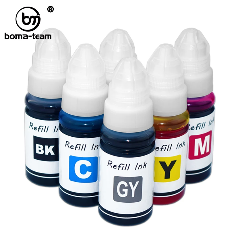 Чернила для заправки бутылок принтеров Canon PIXMA MG5440 MG6340 Ip7240 MX 924 MG5540 MG6440 MG7140 Ip8740 iX6840