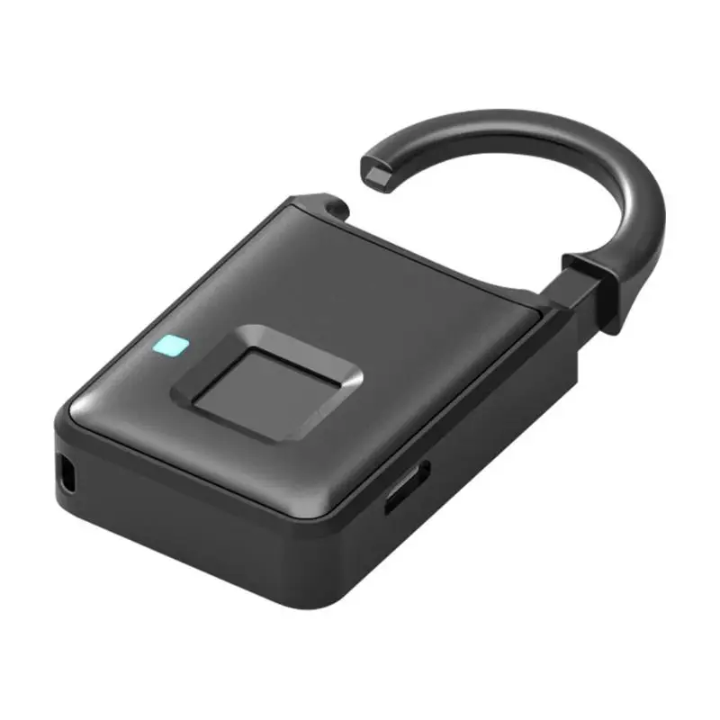 Anytek P50 Умный Замок без ключа с отпечатком пальца из цинкового сплава, Противоугонный замок для безопасности, Перезаряжаемый USB чехол для багажа, замок для шкафа