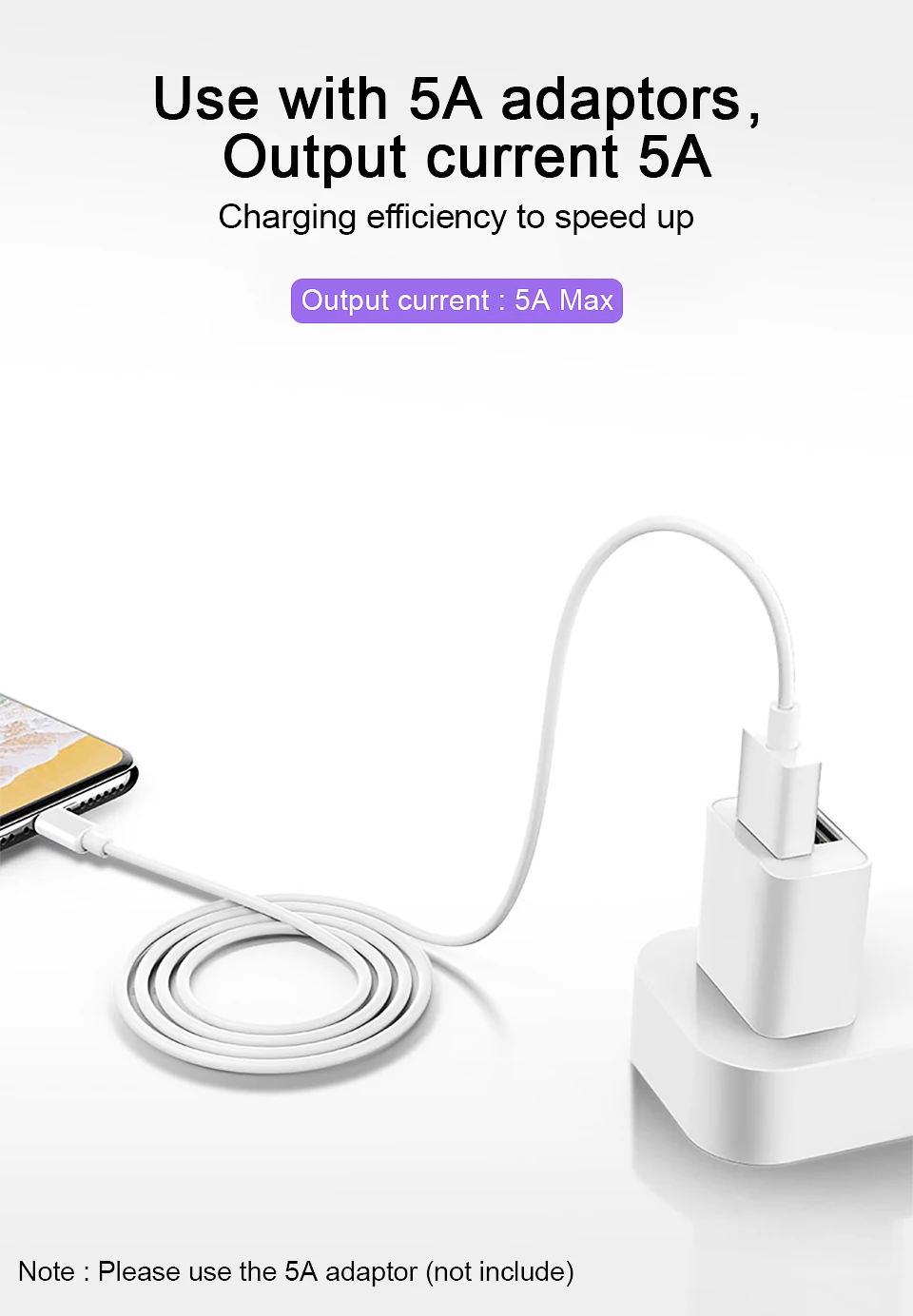 Obobix type-C кабель для huawei P30 P20 Pro Супер зарядка Универсальный USB C type-C кабель для зарядки мобильного телефона для huawei mate 20 10