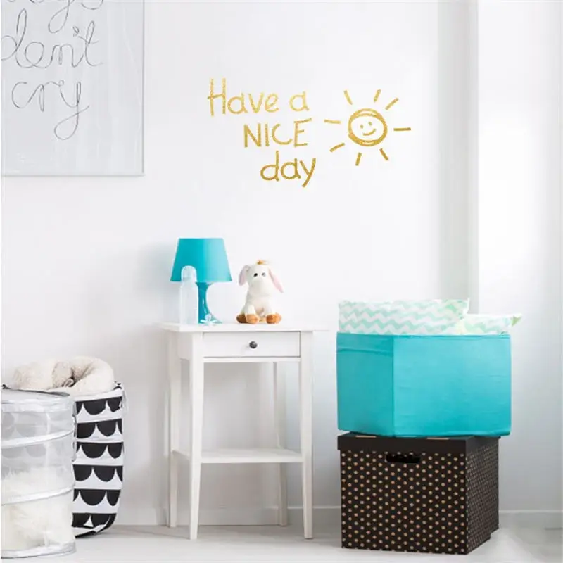 1-PC-PVC-28-16CM-Sun-Letter-Pattern-Wall-Stickers-Have-A-Nice-Day-Wall-Paper (4)