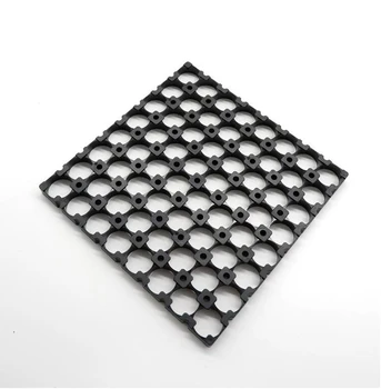 

8*8 18650 Battery Holder Bracket Cell Safety Anti Vibration Plastic Cylindrical Brackets For 18650 Lithium Batteries