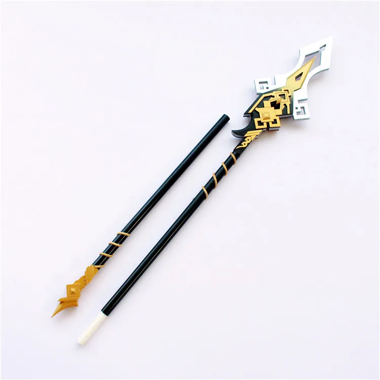Реквизит для косплея Genshin Impact zhongli/Zhong Li 180 см-200 см копье из ПВХ косплей-оружие