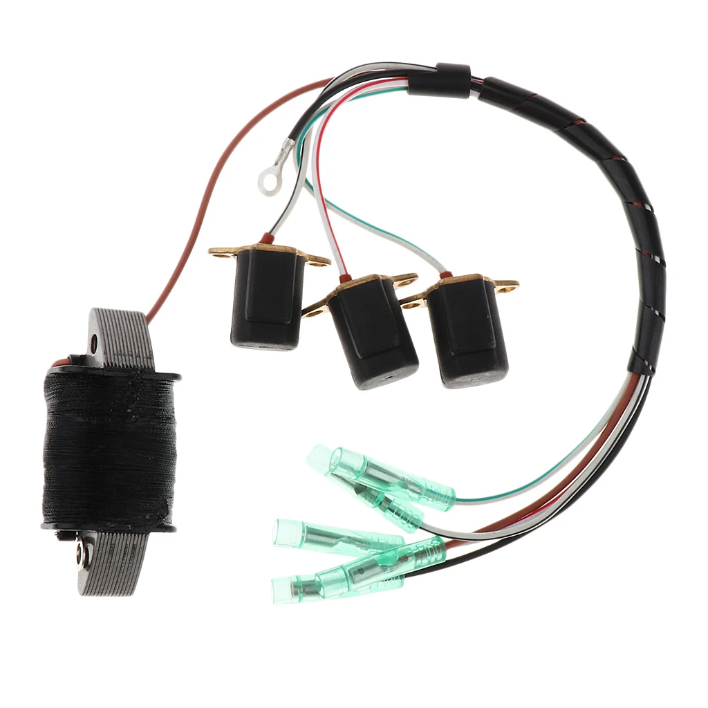 6H2-85580 Charge Coil for Yamaha Outboard Motor 60HP 70HP 2 Stroke Boat Engine Replacement Marine Replace Parts