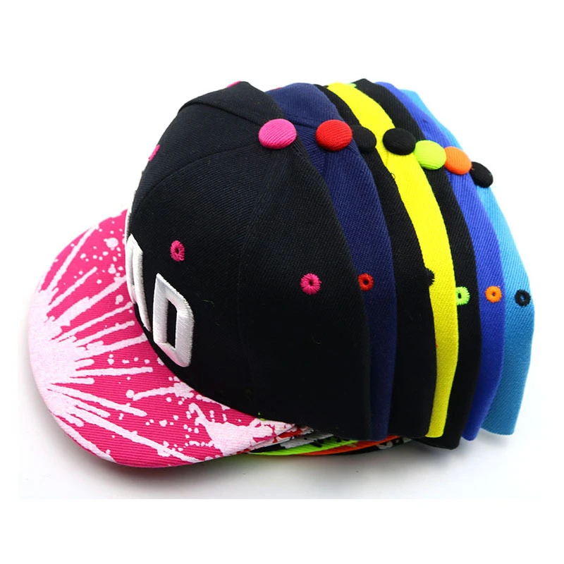27 цветная вышивка детская бейсболка хип-хоп солнцезащитные шапки для мальчиков и девочек стильные кепки детские кепки-бейсболки папа шляпа