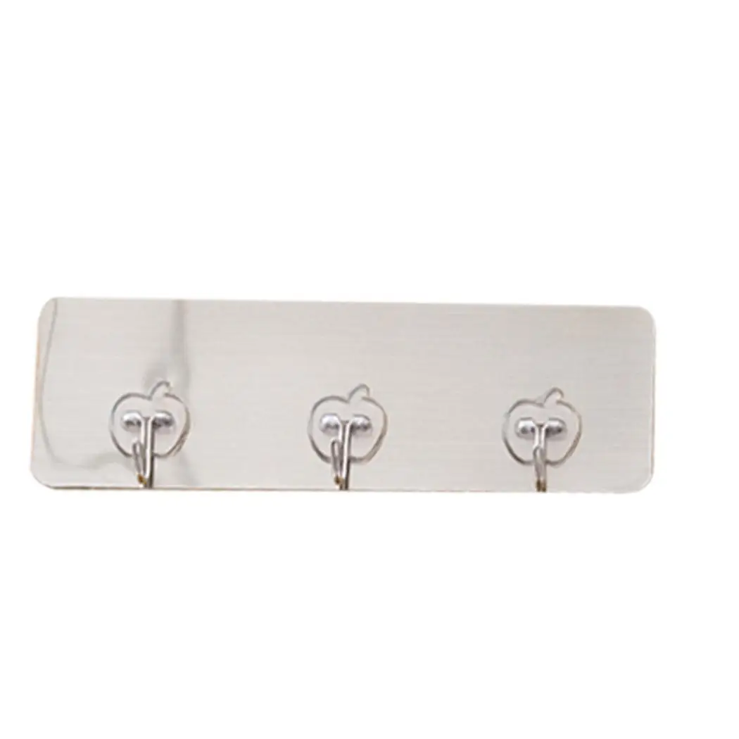 3 Color Hook Durable Practical Strong Adsorption Seamless Hook Home Magnetic Hooks Kitchen hook of bearing 2Kg goods