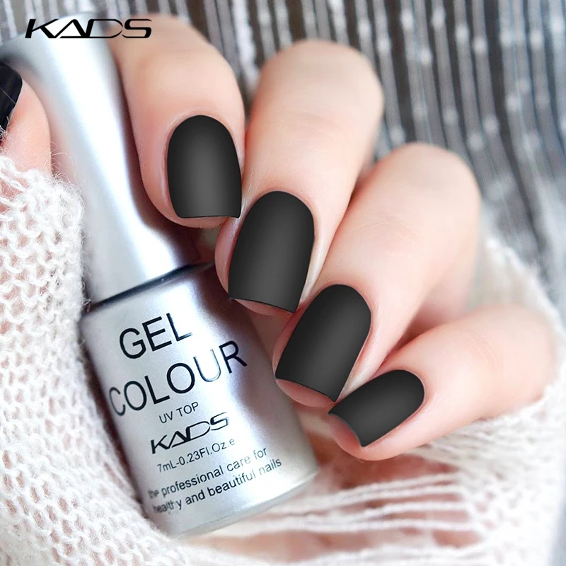 Kads Matte Top Coat 7ml Nail Uv Gel Polish Nail Top Coat Matte Nails Diy Nail Art Semi Vernis