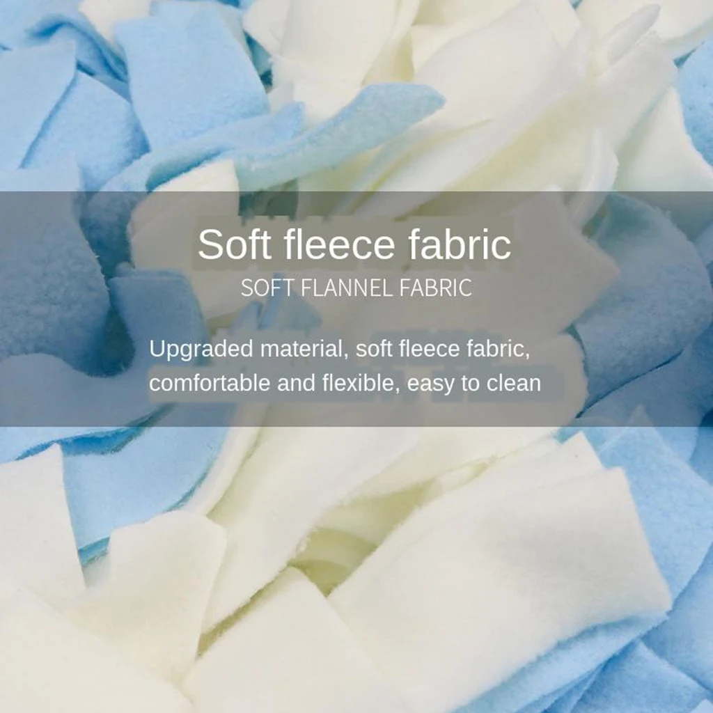 Soft Pet Dog Snuffle Mat Training Blanket Pet Nose Work Smell Snuffle Pads Training Feeding Blanket Pet Nose Pad