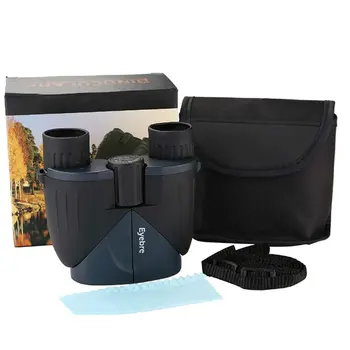 

10x25 Mini Binocular Professional Binoculars Telescope Opera Glasses for Travel Concert Outdoor Sports Hunting 114m-1000m