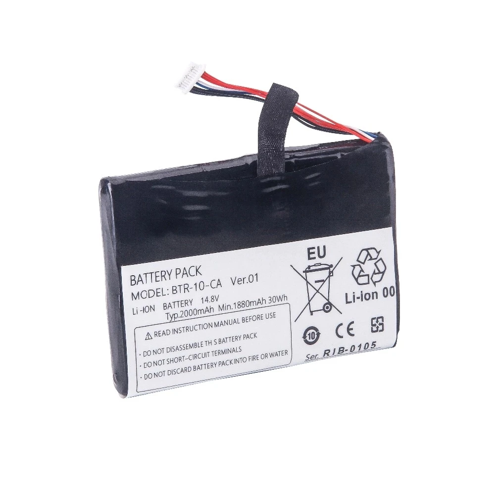 Free Shipping BTR-10-AC battery replacement for FSM-11S FSM-12S FSM-11R 12R Fusion Splicer BTR-10 Battery Pack S015527 2000mah battery btr 10 btr 10 ac for compex fujikura 12s fusion splicer s015527 fsm 12s fsm 12r