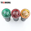 3Pcs red green yellow LED flash alarm indicator light signal lamp Flash buzzer DC 12V 24V AC 110V 220V 22mm AD16 ► Photo 1/6