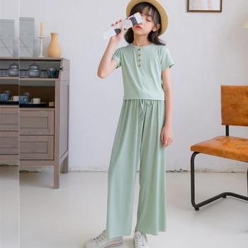 

Fashion Teengage Girls Pants 2020 Kids Clothes Summer Spring Autumn Long Girl Trousers Children Morther And Daughter Clothing