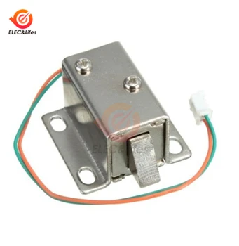 

DC 12V solenoid Valve Lock mini electric lock file cabinet lock storage cabinet lock electric bolt lock small drawer electronic