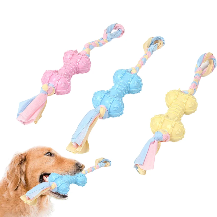 

Durable Dog Toy Bone shape Dog Chew Toy for Medium large dog Molar Tooth Cleaner Brushing Stick Oral Care Dog Toothbrush