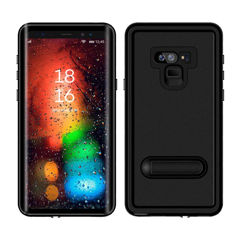 Летний купальный противоударный чехол с держателем для samsung S8 S9 S10 Plus Note9 Note10 IP68 Водонепроницаемый подводный защитный чехол