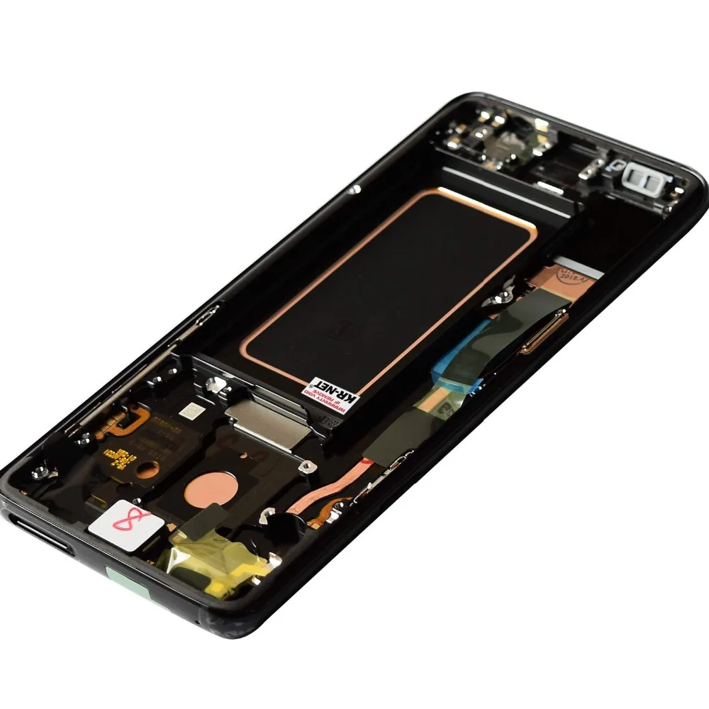 Супер AMOLED для samsung Galaxy S9 S9 Plus ЖК-дисплей сенсорный экран дигитайзер с точечным G960 G965