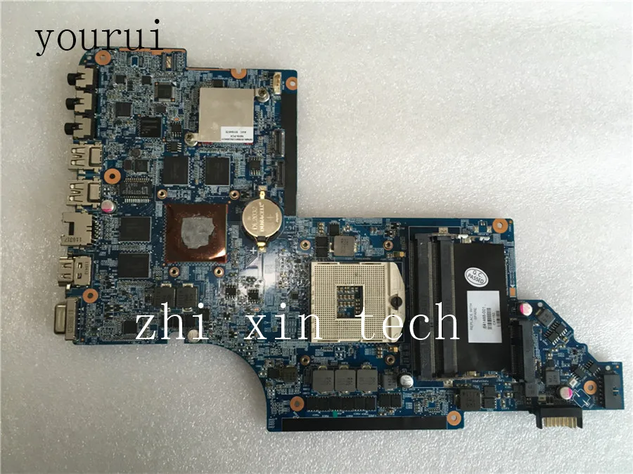 Yourui Высокое качество для hp павильон DV6 DV6 DV6-6000 Материнская плата ноутбука 641488-001 DDR3 прошел испытания
