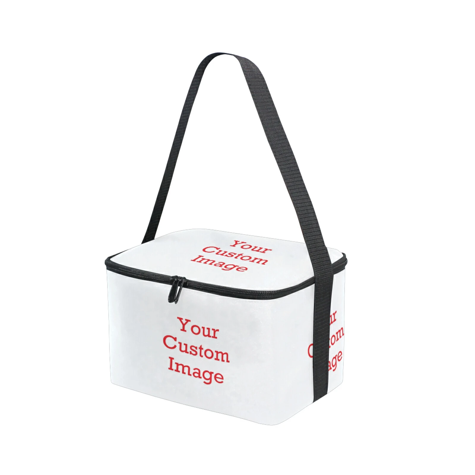 personalizado padrão isolado lancheira para ombro crianças comida térmica fresco saco de café da manhã armazenamento refrigerador saco de gelo saco de piquenique estudante