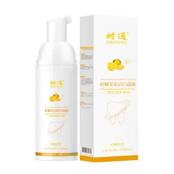 

Oral Care Tooth Whitening Bleach Oral Hygiene Mousse Remove Stain Foam Toothpaste Mouth Cleaning Product 60ml