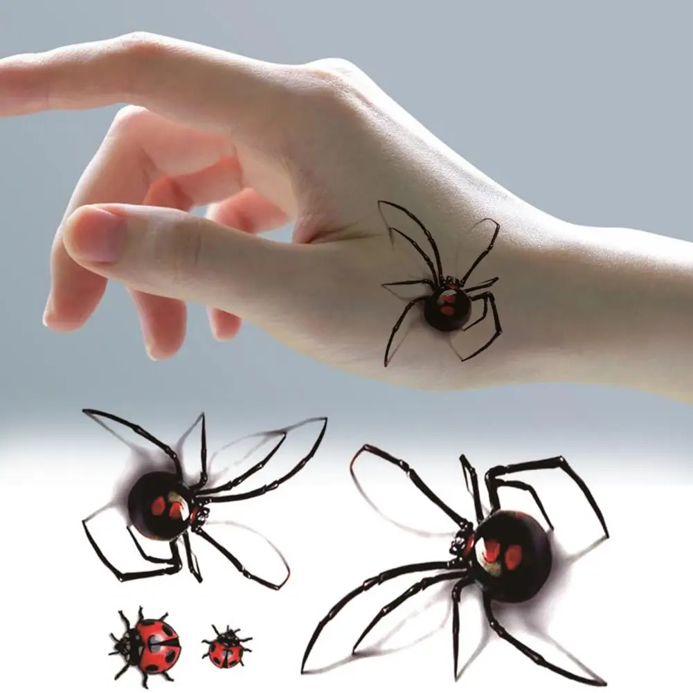 3D Spider Temporary Tattoo Sticker  OhMyTat