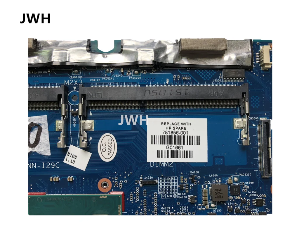 Для hp EliteBook 820 G2 материнская плата i5-5300U 6050A2635701 781856-001 781856-501 781856-601 тестирование работы