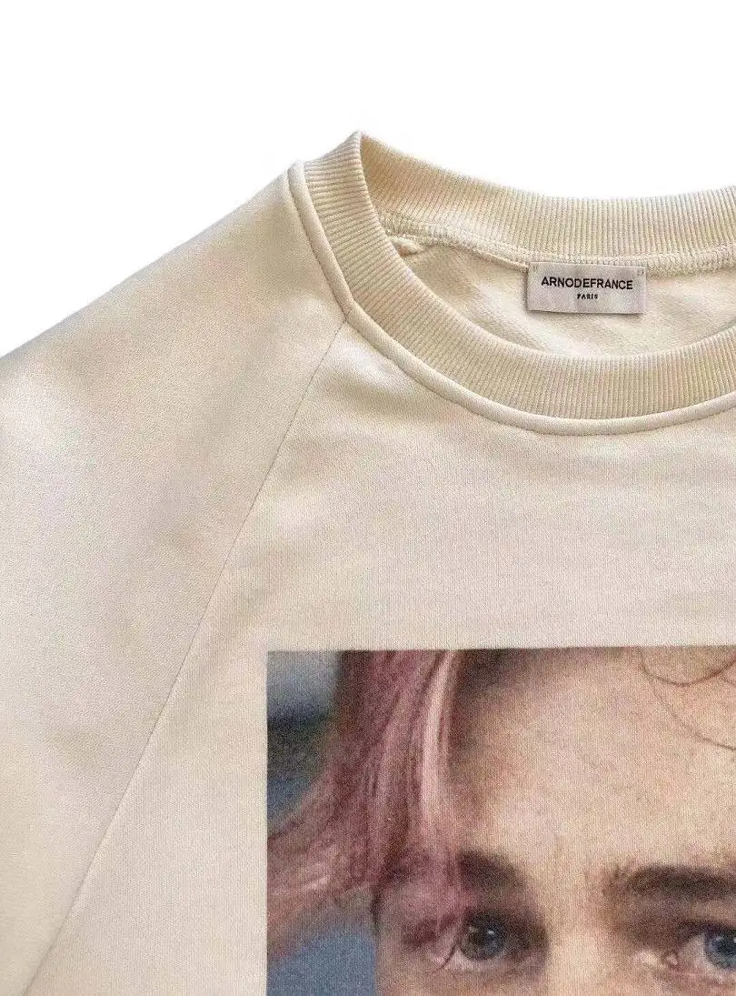 19ss Леонардо ARNODEFRANCE Hoodies1: 1 топовое покрытие версия негабаритных уличная Kanye West в стиле «хип-хоп» ARNODEFRANCE кофты Для мужчин Для женщин