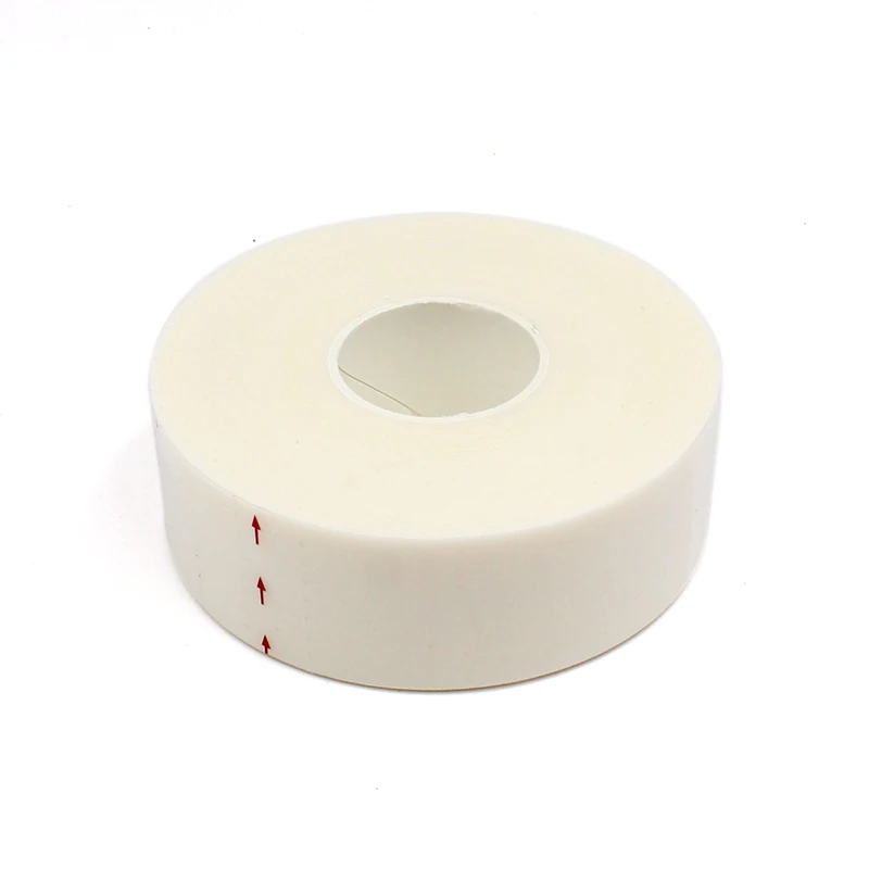 

2.5cm x 450cm/Roll Foam Sponge Eyelashes Extension Pads Breathable Under Eyelash Patches Medical Tape Brown/White Makeup Tool
