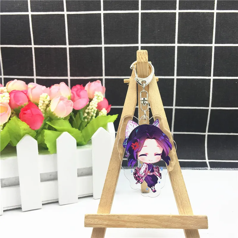 Аниме демон убийца Kimetsu No Yaiba брелок Kamado Tanjirou косплей брелок Kamado Nezuko прекрасный брелок реквизит