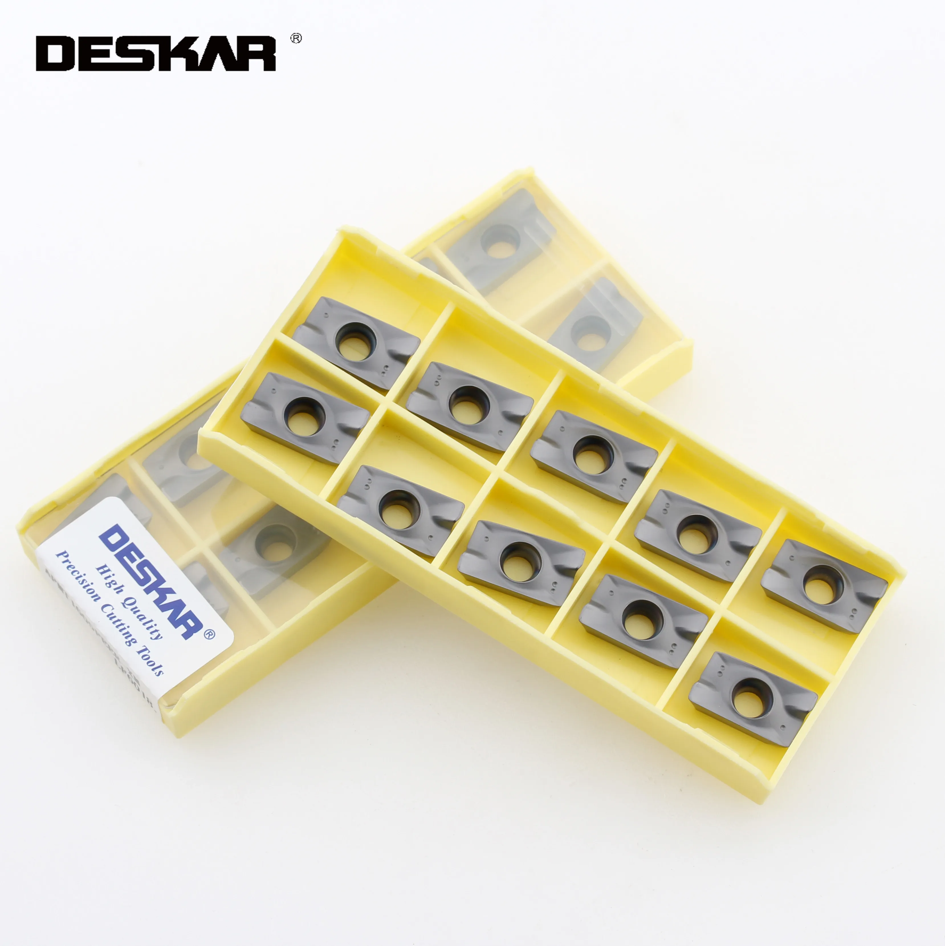 10 шт. DESKAR APMT1604PDER H2 M2 XM APMT1605PEER LF6018 фрезерные Вставки для нержавеющей стали |