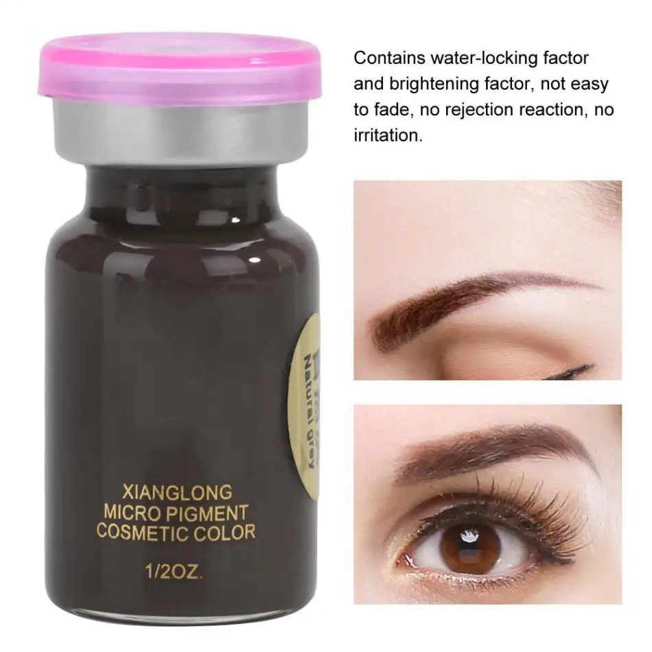 8ml/Bottle Eyebrow Lip Tattoo Plant Pigment Microblading Pigment Ink Makeup Tool Permanent Makeup Tattoos Ink Pigment For Lip