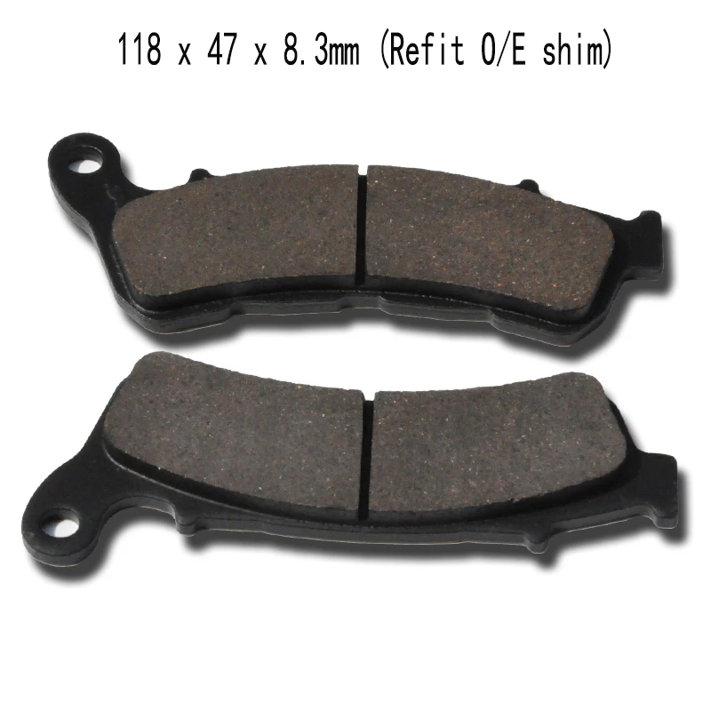 Мотоцикл тормозных колодок для SUZUKI UH125 07-13 UH200 07-13 UX125 08-11 UX150 08-11 VLR1800 08-13