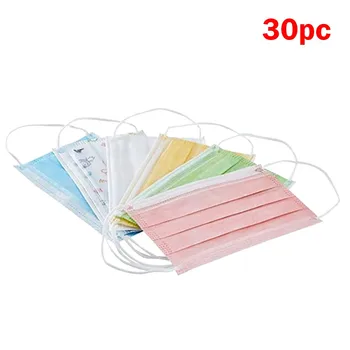 

Kids Children's Disposable Face Masks Protective Child Mask 3-layer Filtration Masque Personal Health Care Maska Mascarillas