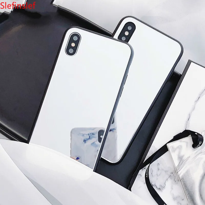 Противоударный чехол для телефона iPhone XS MAX XR 6 6S 7 8 Plus X роскошное косметическое