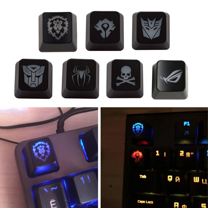 1PC DIY ABS Backlit Mechanical Keyboard Keycap R4 Height Persona