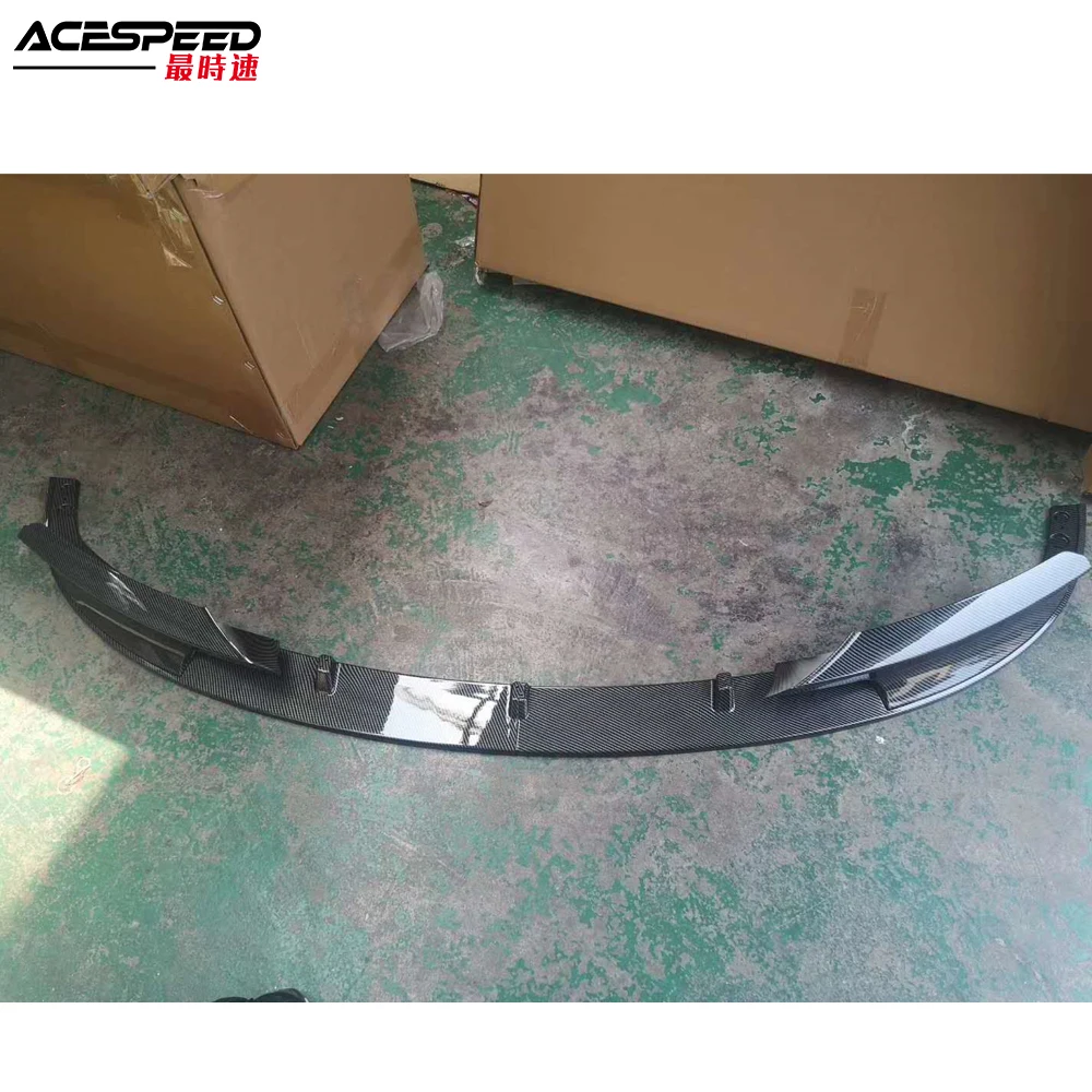 Front Bumper Lip for BMW F30 3 Series M Style 2012- Bumper Lip Cover Only for Sports Version