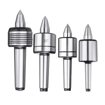 

1Pcs MT1/MT2/MT3/MT4 Rotary Live Center Morse Taper Shaft CNC Lathe Center 60 Degree for High Speed Turning